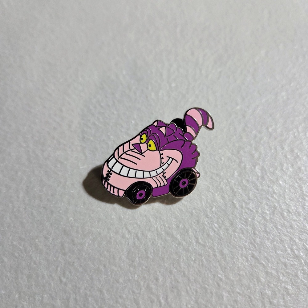 Disney Pin Trading Cheshire Cat Tsum Tsum Car Pin Unisex OS Purple Enamel 2018
